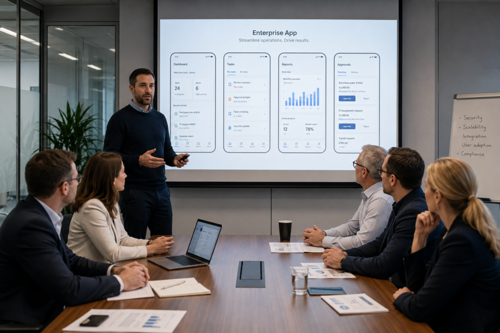 Enterprise App Development in the UK: What Large Organisations Need to Know