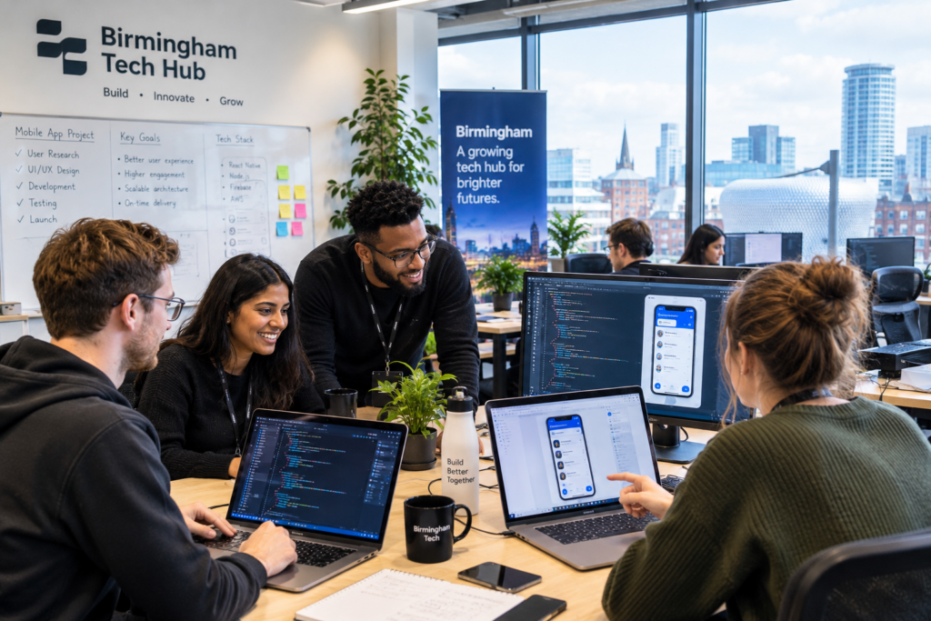 Mobile App Development Birmingham: Expert App Developers for Midlands Businesses