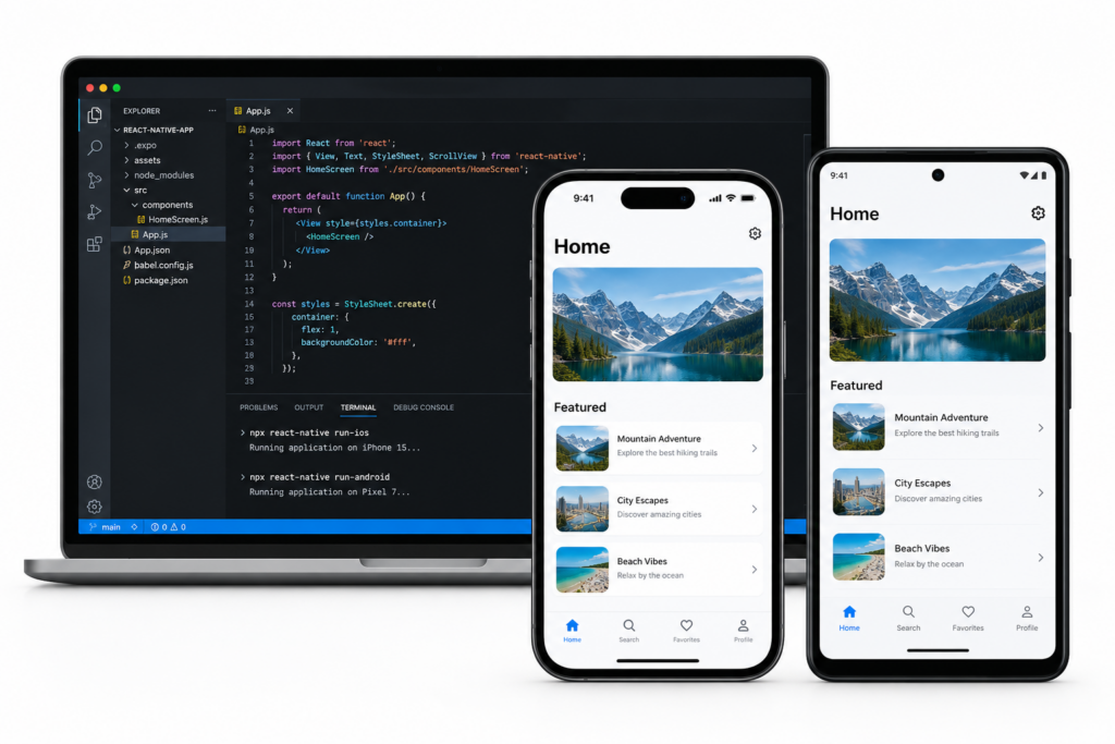 React Native Development UK: Cross Platform iOS and Android With Your JavaScript Team