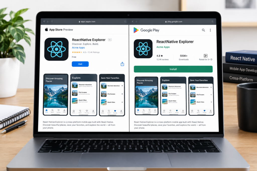 React Native app published on App Store and Google Play
